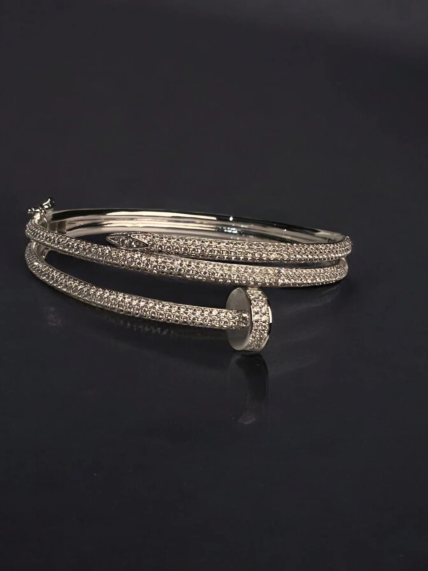 Silver Trinity Bracelet