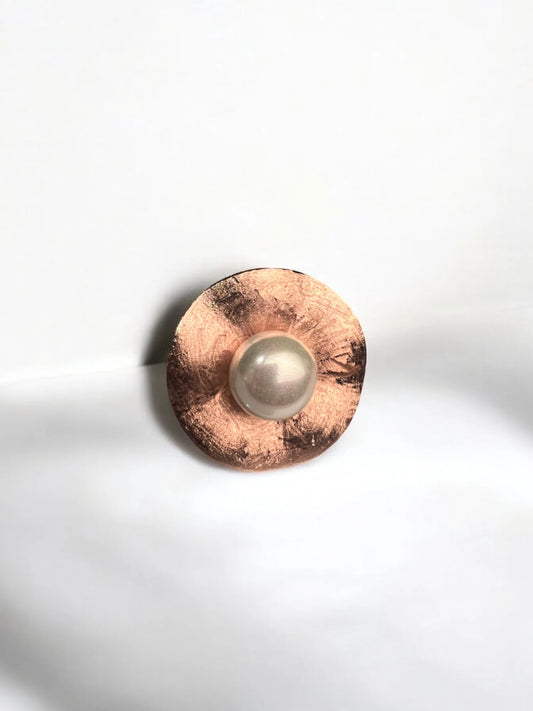 Pearl Floral Ring