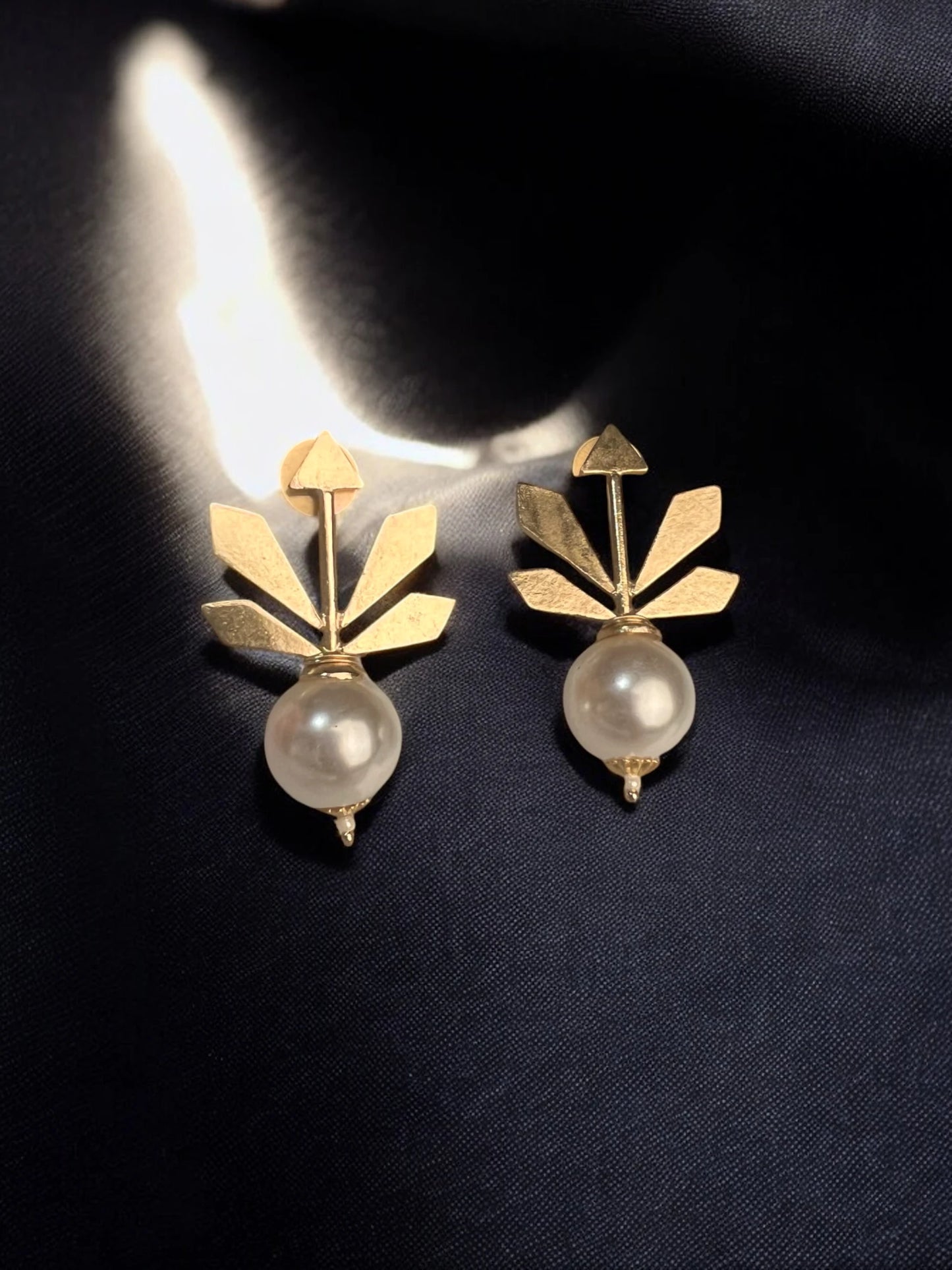 Delicate Pearl Earrings