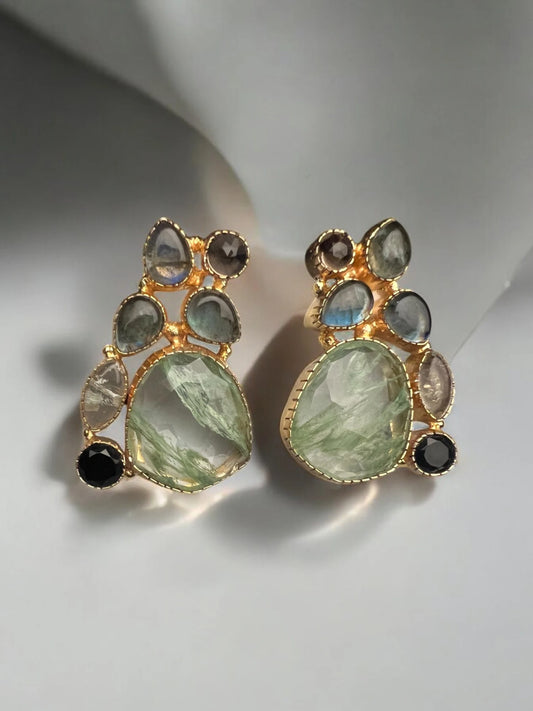 Chic Mulitstone Earrings