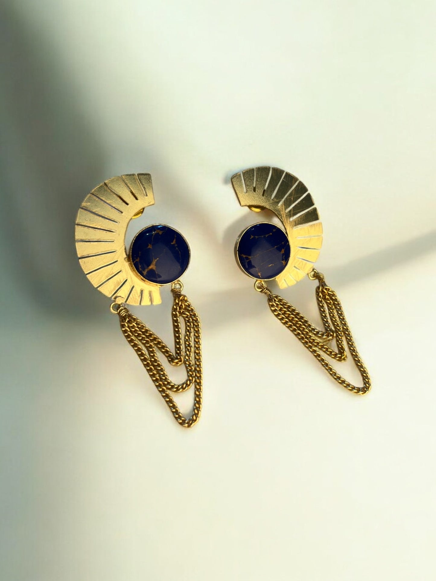 Gold Chain Earrings