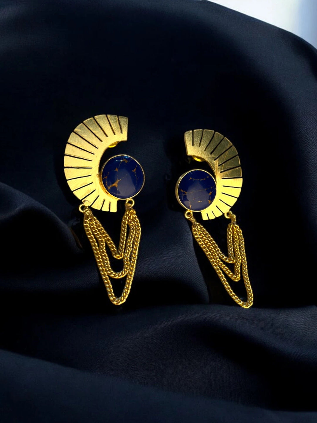 Gold Chain Earrings