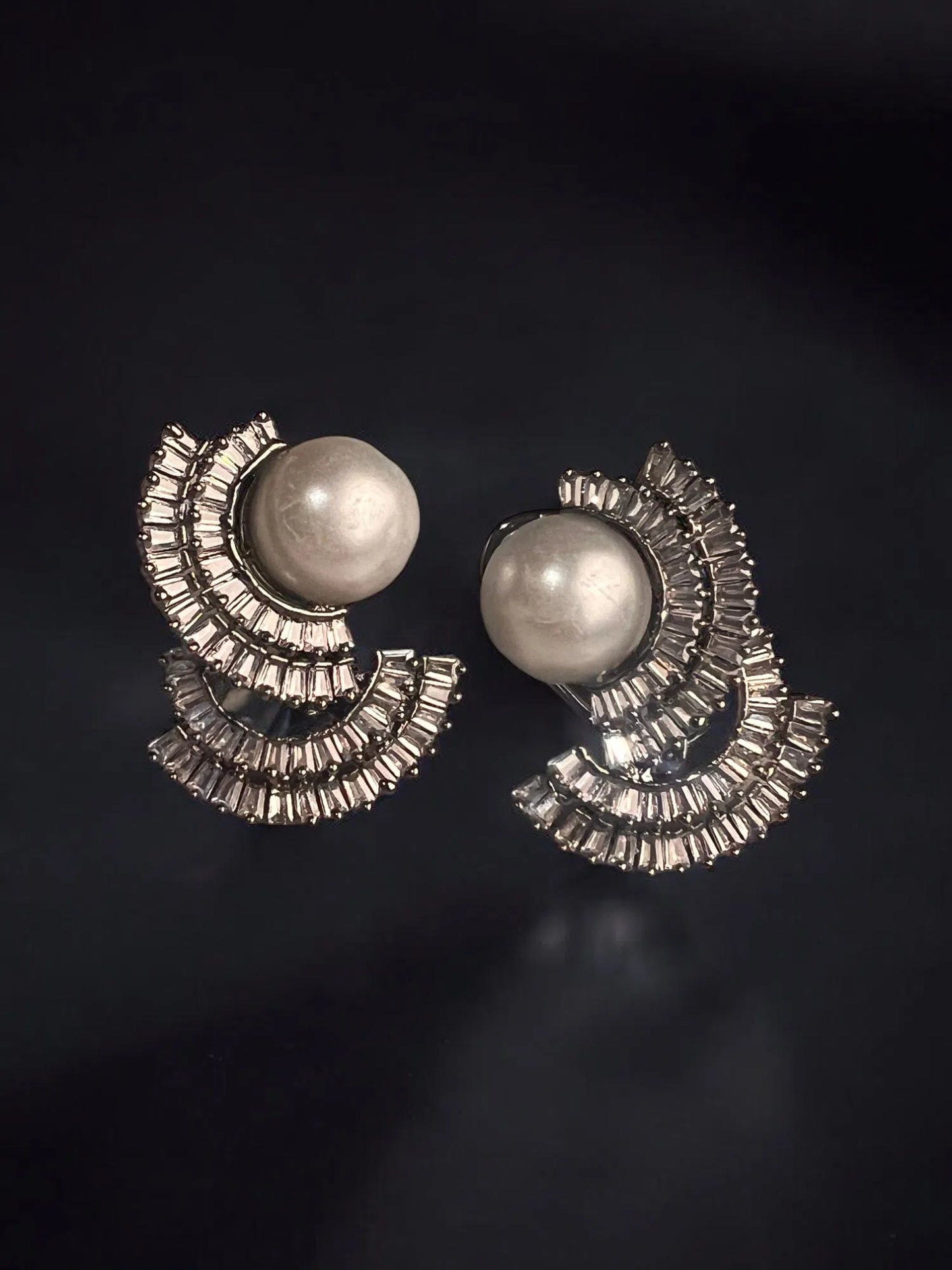 Pearl Statement Earrings