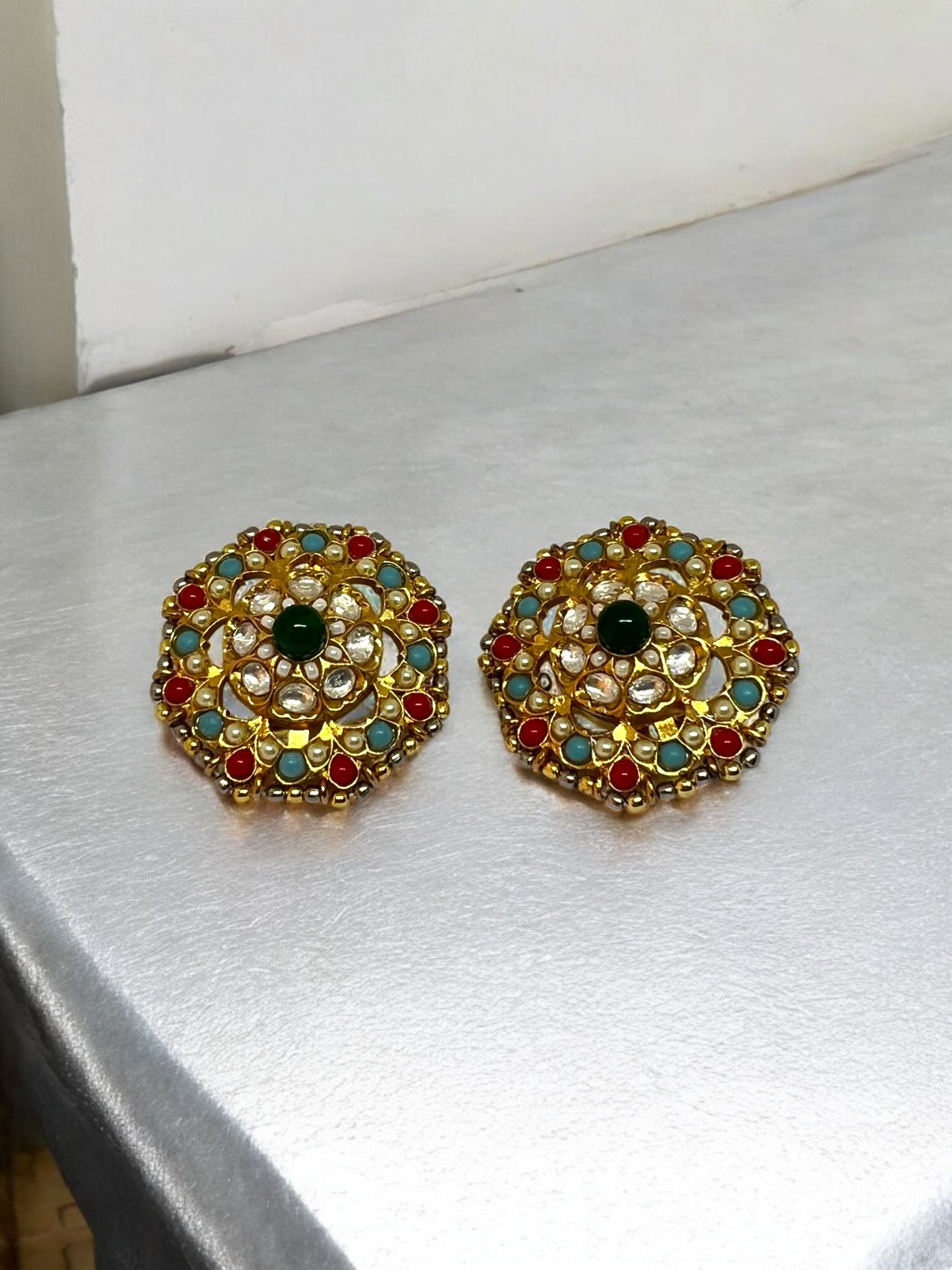 Meenakari Medley Studs