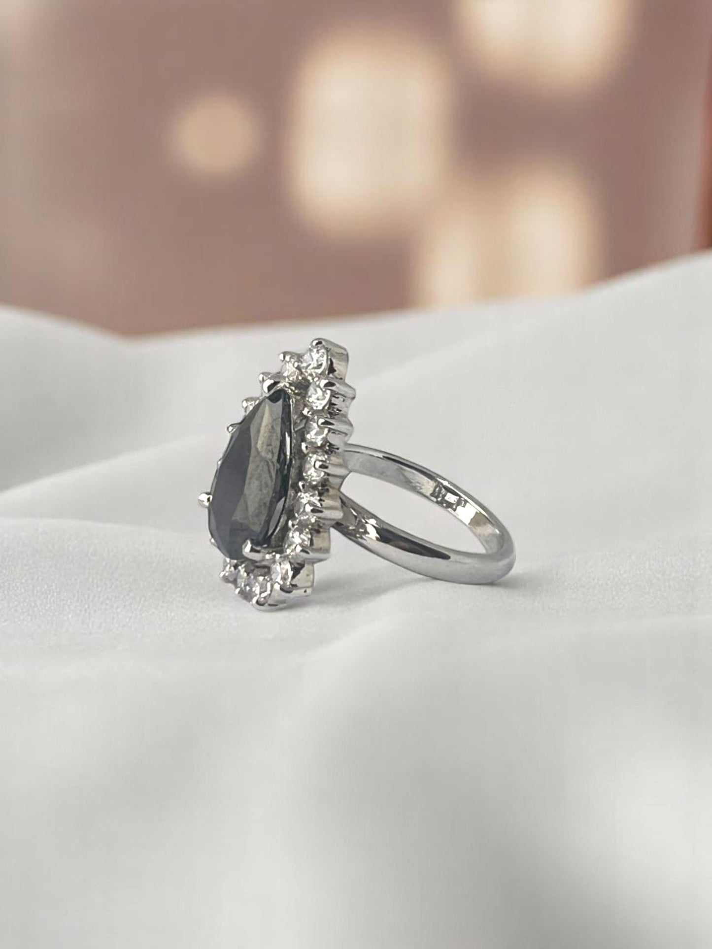Midnight Spark Ring