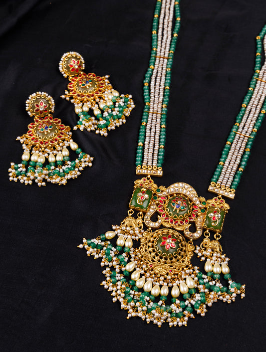 Panna Darbaar Necklace Set