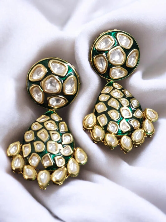 Meenakari Jhumkas Vogue