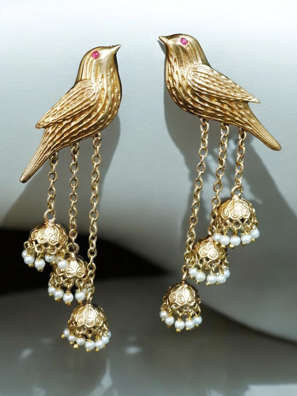 Bird Jhumkas Vogue