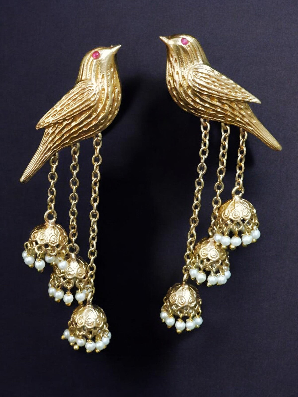 Bird Jhumkas Vogue