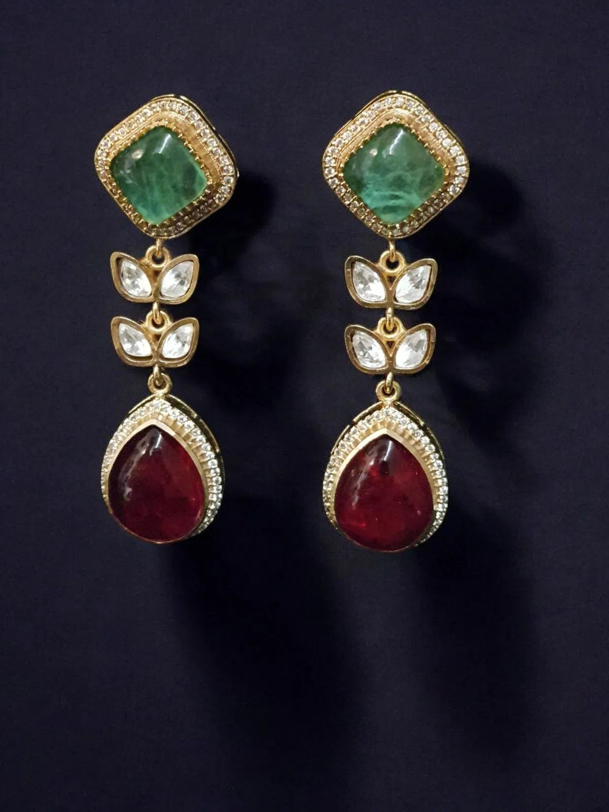 Elegant Kundan Earrings Vogue