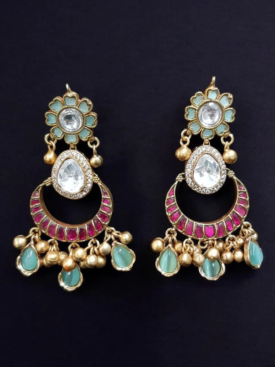 Meenakari Danglers Vogue