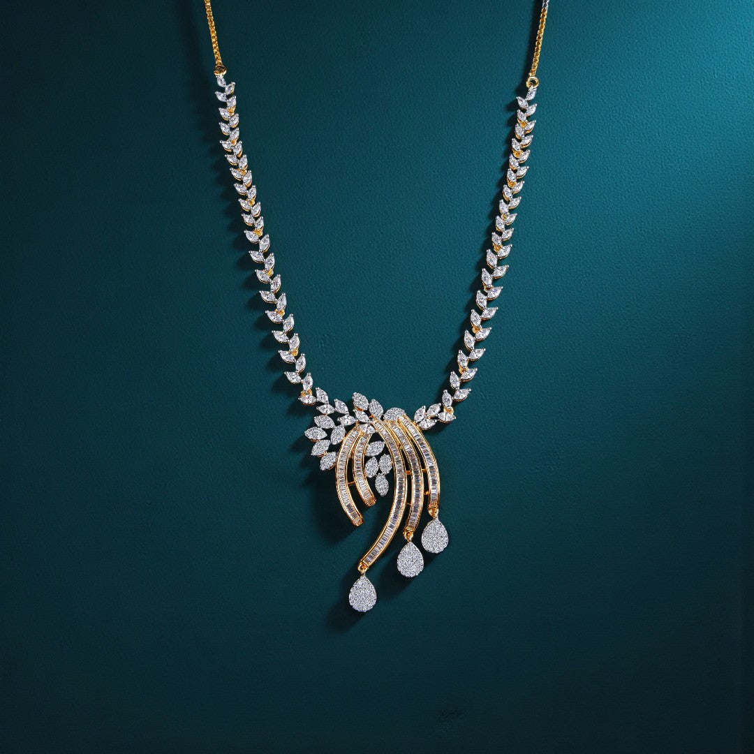 Floral Bloom Necklace Set