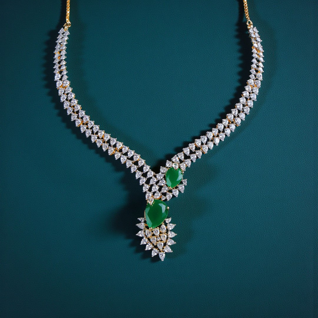 Dual Elegance Necklace Set