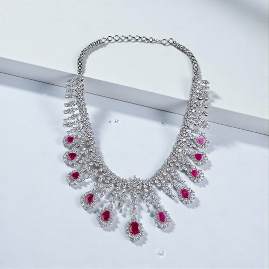 Ruby Luxe Necklace Set