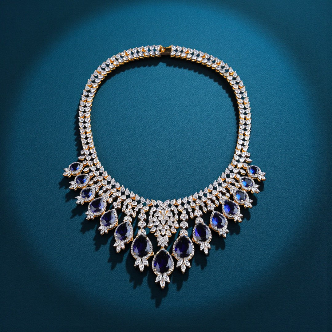 Azure Aura Necklace Set