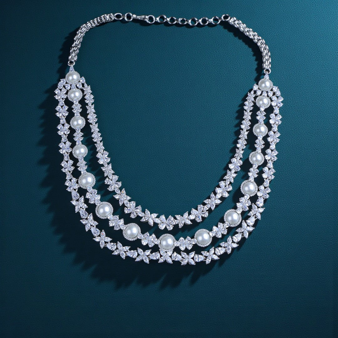 Pearl Radiance Necklace Set