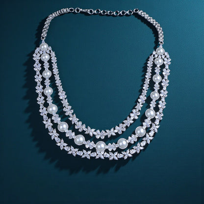 Pearl Radiance Necklace Set