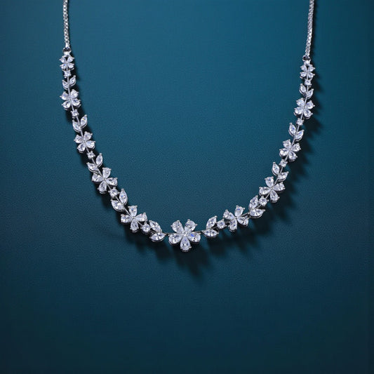 Classic Floral Necklace Set