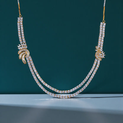 Golden Glamour Necklace Set