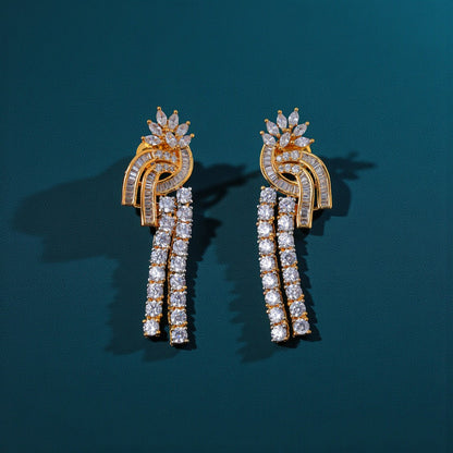 Golden Glamour Necklace Set