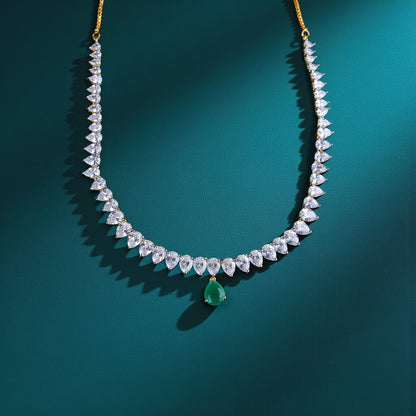 Classic Pear Necklace Set