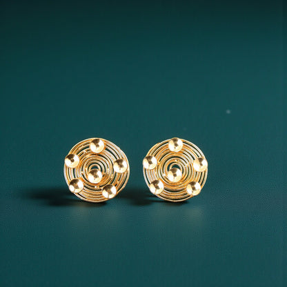 Chic Golden Studs