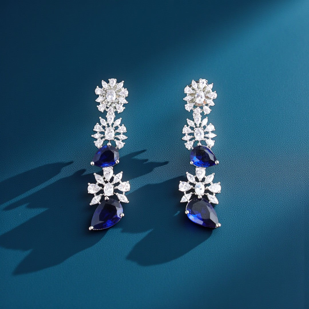 Sapphire Petal Drops