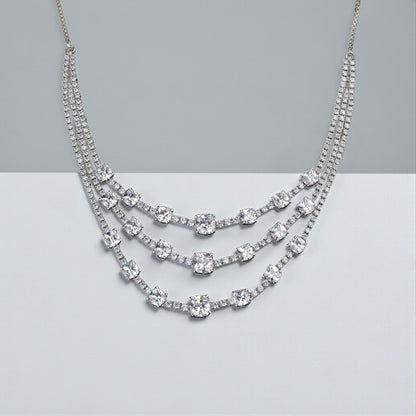 Royal Triple Line Necklace