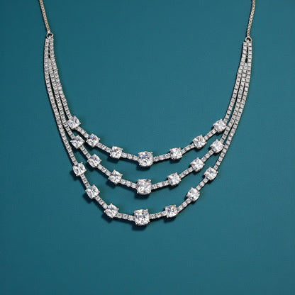 Royal Triple Line Necklace