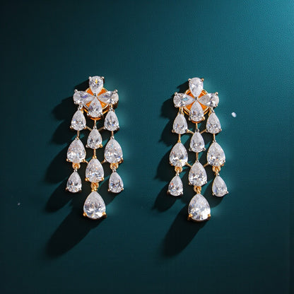 Dual Sparkle Necklace Set