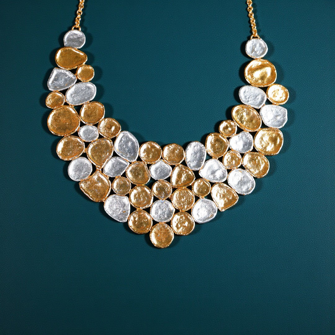 Golden Metallic Necklace