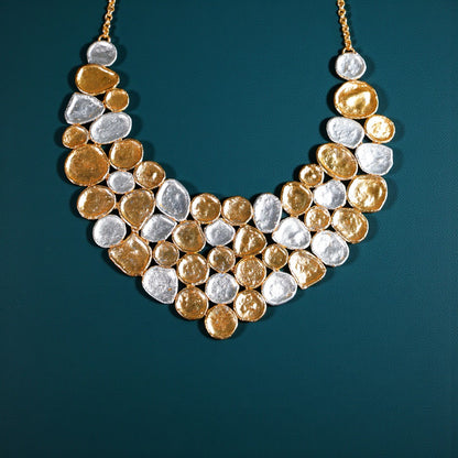 Golden Metallic Necklace