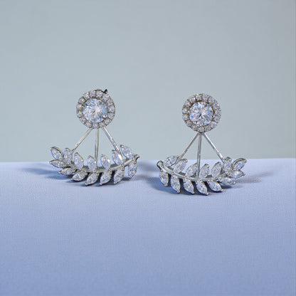 Pure Silver Celestial Earrings