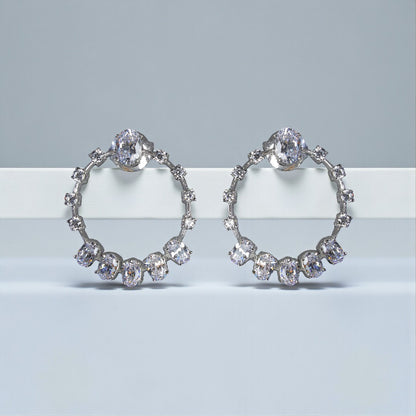 Pure Silver Classic Hoops