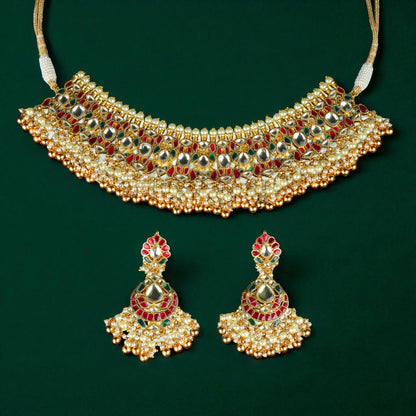 Golden Choker Set