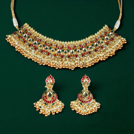 Golden Choker Set