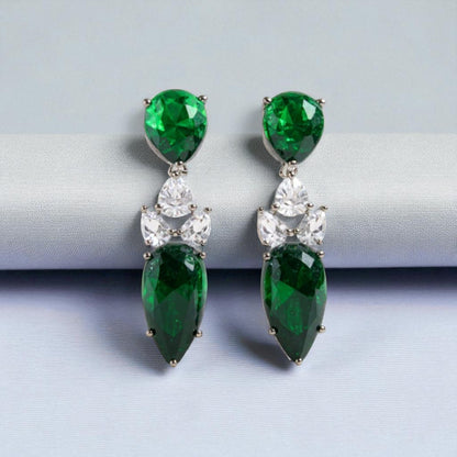 Emerald Pear Drops