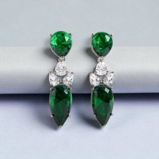 Emerald Pear Drops