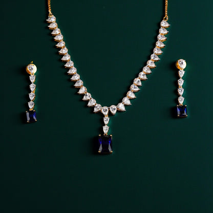 Azure Aura Necklace Set