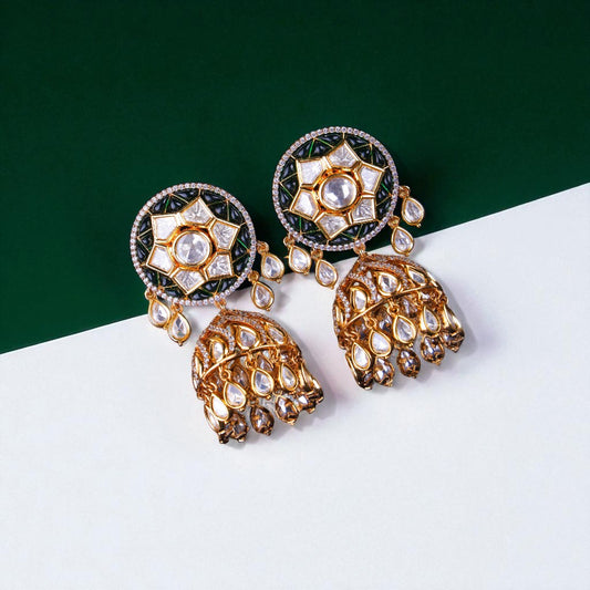 Kundan Lotus Droplets