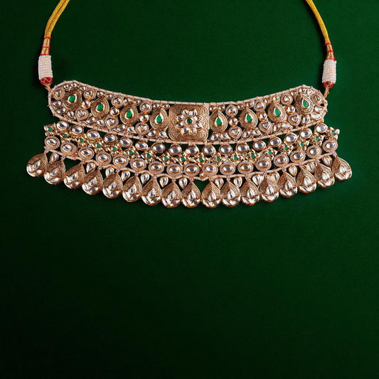 Jadau Choker Necklace Set