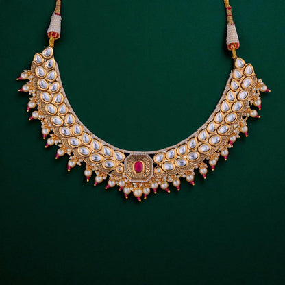 Ruby Radiant Necklace Set