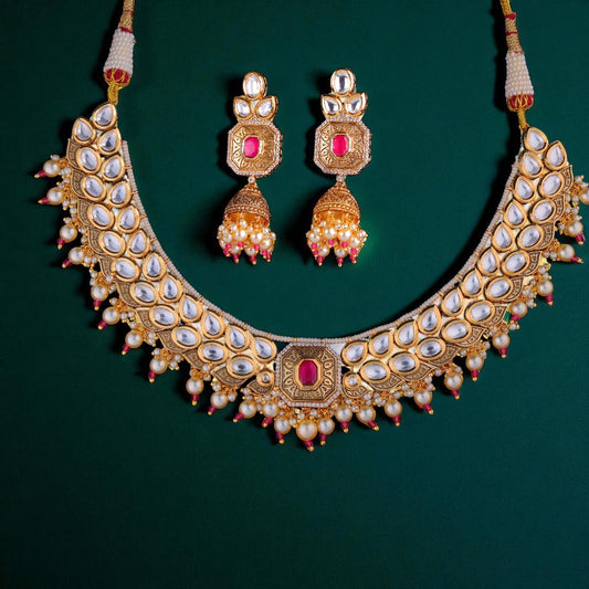 Ruby Radiant Necklace Set